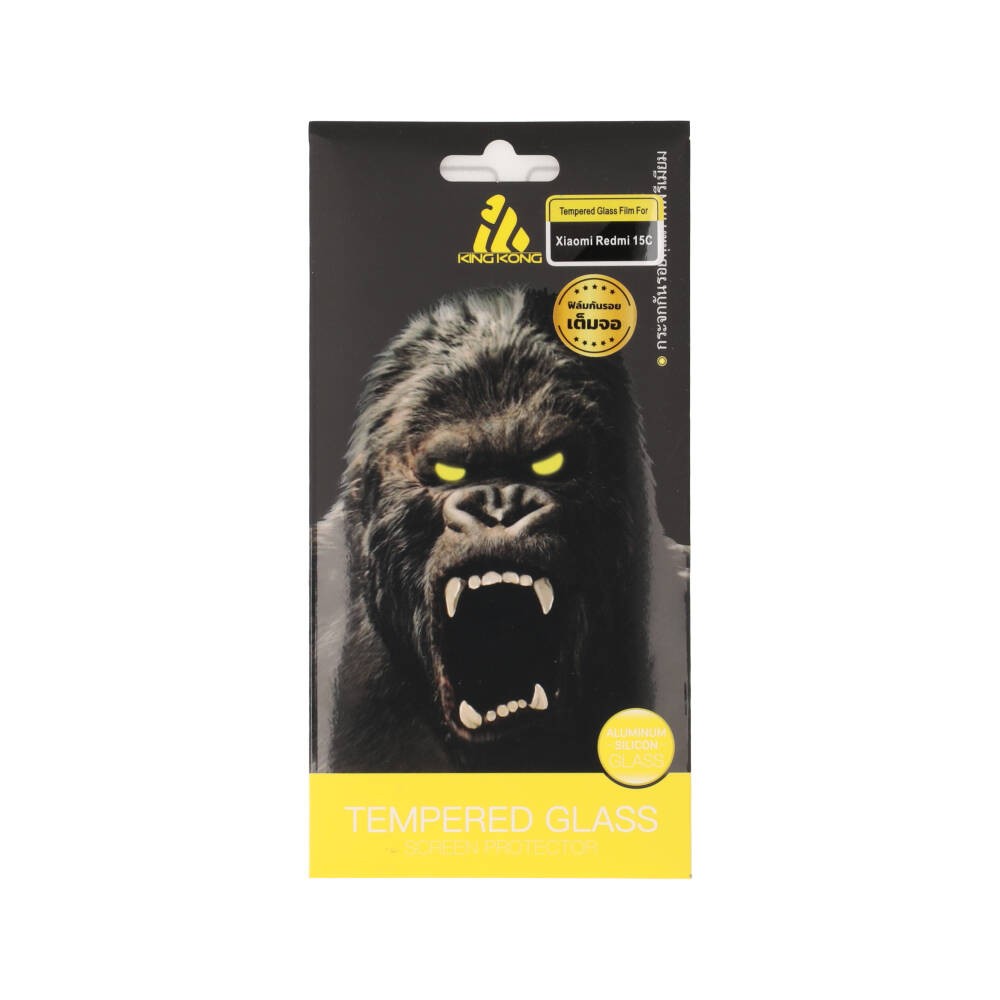 ฟิล์มกันรอย KING KONG Xaiomi Redmi 15C TG FF Ultra Clear