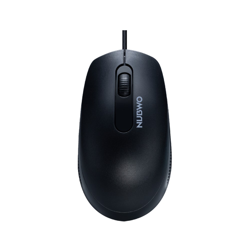 เมาส์ NUBWO Mouse Optical NM-155 Black