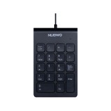 คีย์บอร์ดตัวเลข NUBWO Wired Keyboard Numeric NK46 Black
