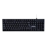 คีย์บอร์ด NUBWO Wired Keyboard USB NK57 Black