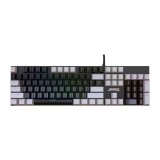 คีย์บอร์ดเกมมิ่ง Jedel Gaming Keyboard KL95BW Full Mechanical Keyboard 104 key Black/Grey (EN)