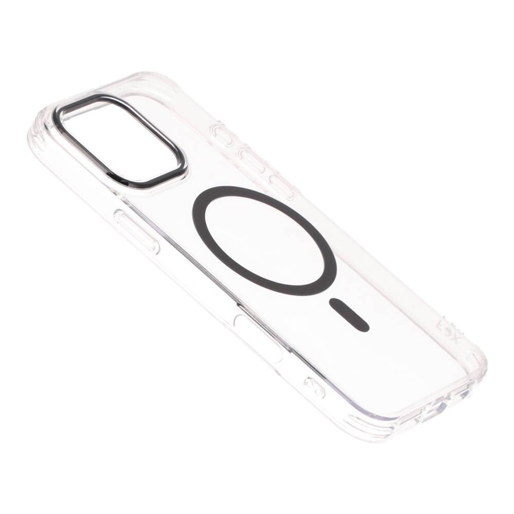เคส FOX iPhone 16 Pro Max JellyGuard Magnetic Hybrid Black/Clear