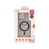 เคส FOX iPhone 16 Pro Max JellyGuard Magnetic Hybrid Black/Clear
