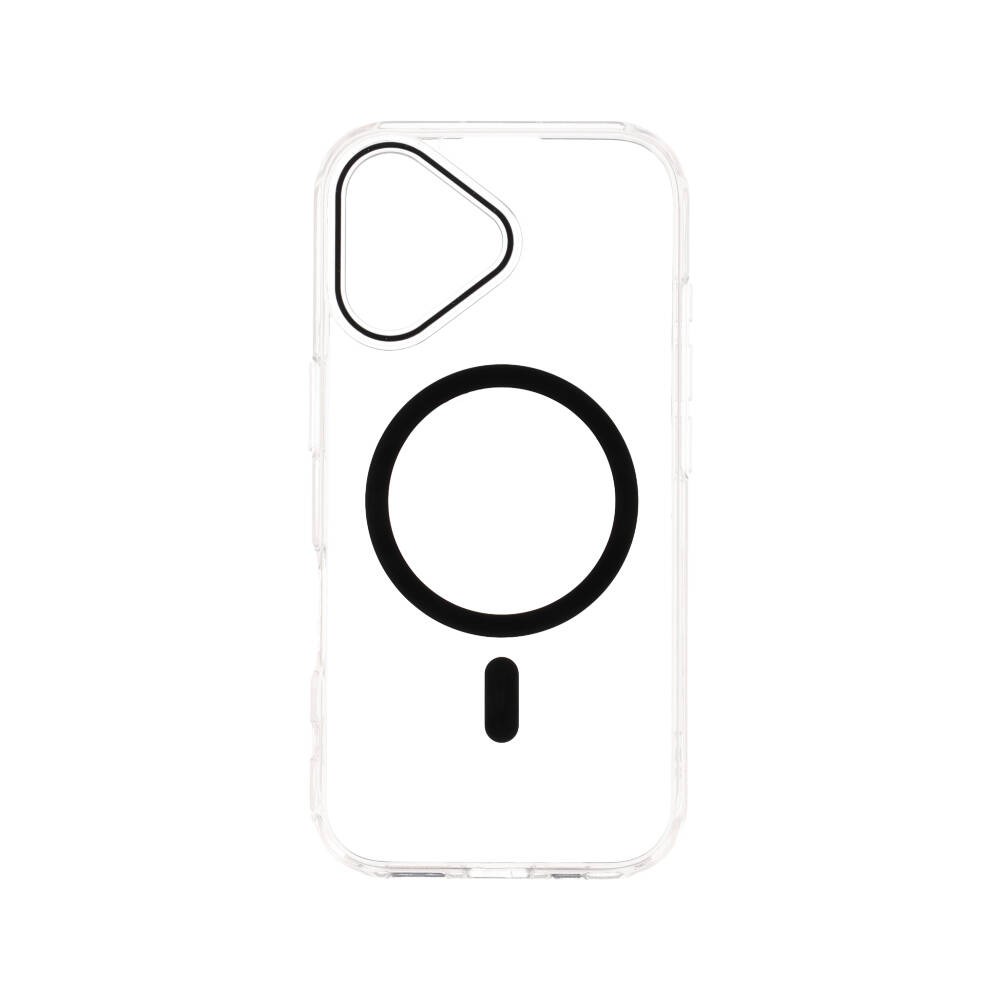 เคส FOX iPhone 16 JellyGuard Magnetic Hybrid Black/Clear
