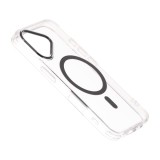 เคส FOX iPhone 16 JellyGuard Magnetic Hybrid Black/Clear