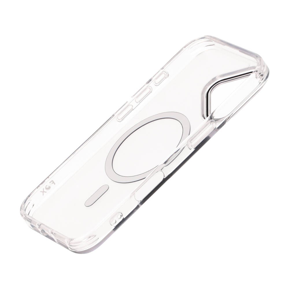 เคส FOX iPhone 16 JellyGuard Magnetic Hybrid Black/Clear