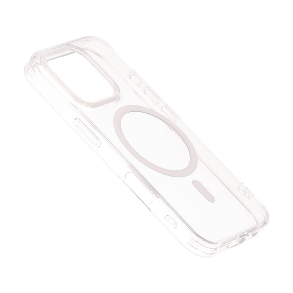 เคส FOX iPhone 16 Pro JellyGuard Magnetic Hybrid White/Clear