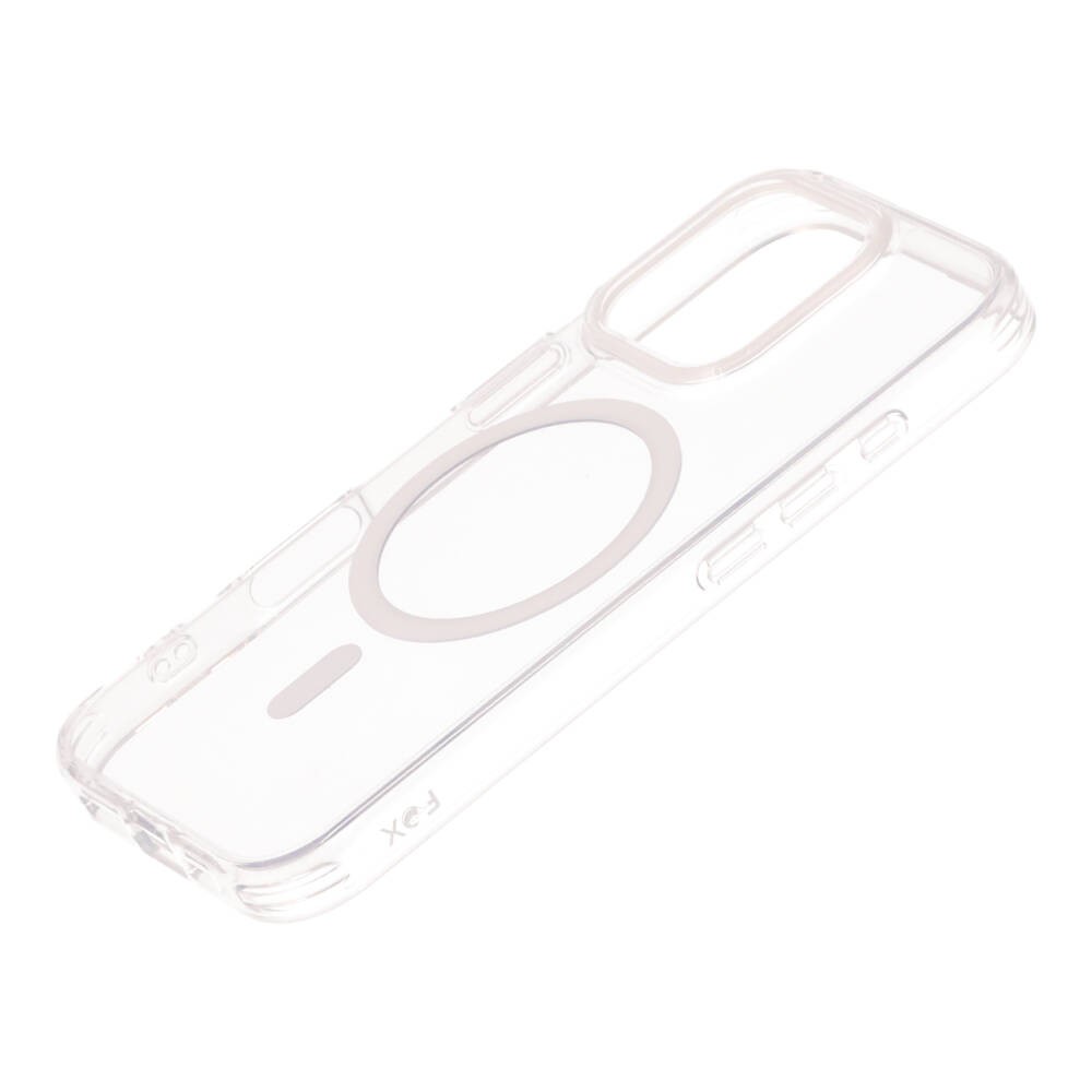 เคส FOX iPhone 16 Pro JellyGuard Magnetic Hybrid White/Clear