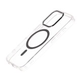 เคส FOX iPhone 16 Pro JellyGuard Magnetic Hybrid Black/Clear