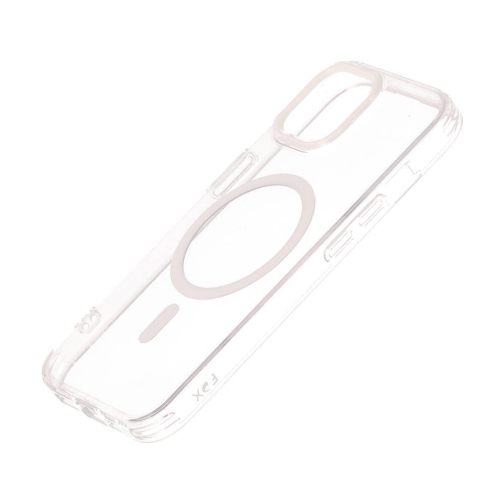 เคส FOX iPhone 15 JellyGuard Magnetic Hybrid White/Clear