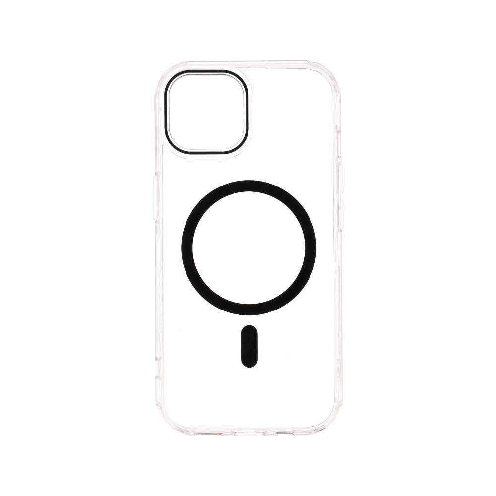 เคส FOX iPhone 15 JellyGuard Magnetic Hybrid Black/Clear