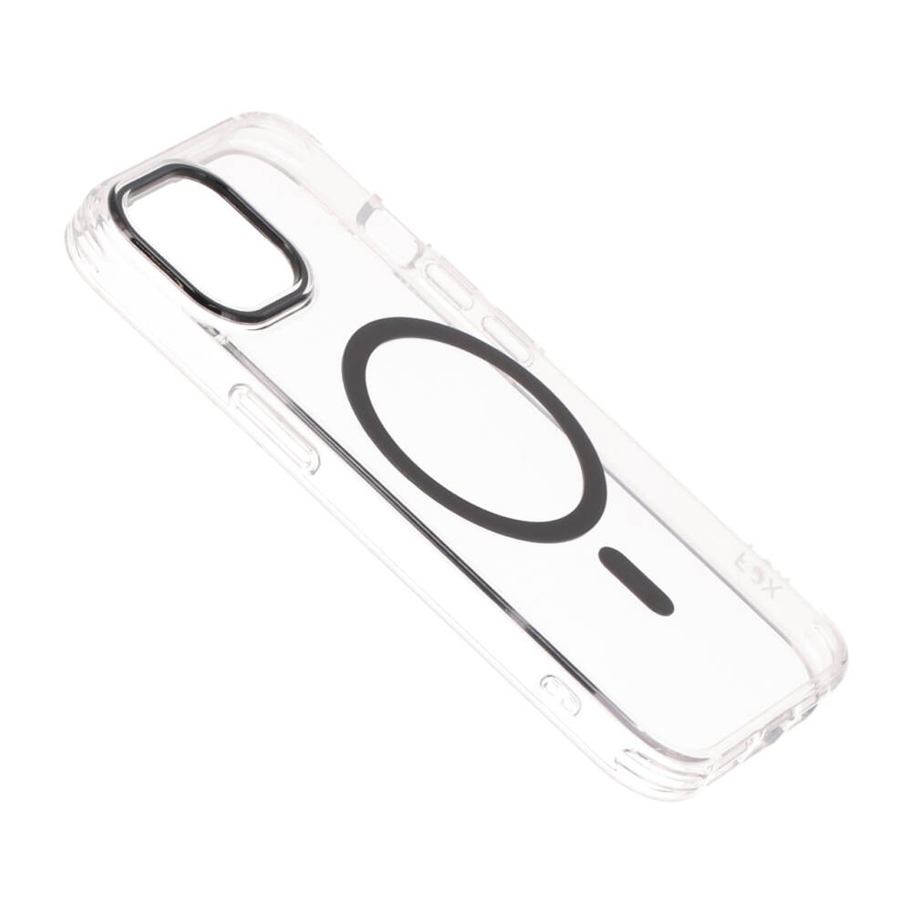 เคส FOX iPhone 15 JellyGuard Magnetic Hybrid Black/Clear