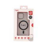 เคส FOX iPhone 15 JellyGuard Magnetic Hybrid Black/Clear