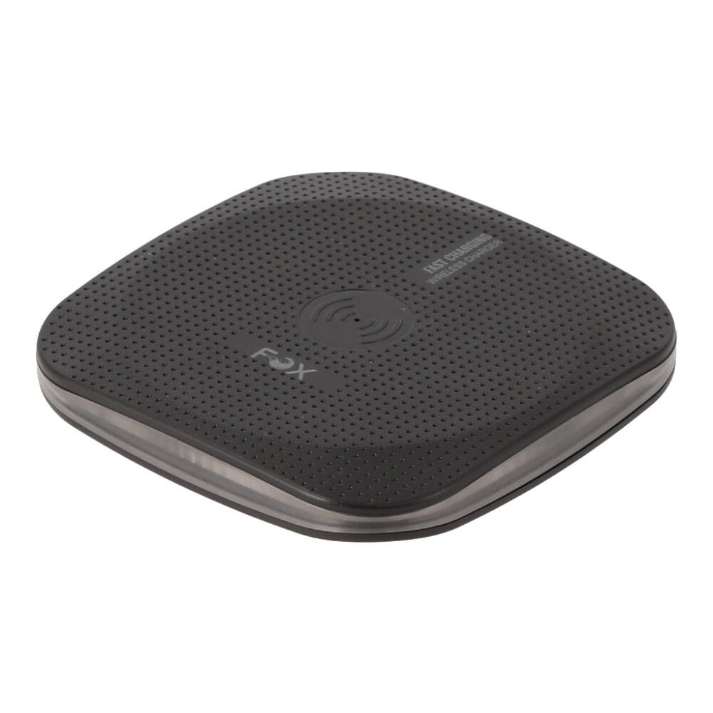 ที่ชาร์จไร้สาย FOX HaloPad 15W Wirelss Fast Charging Black