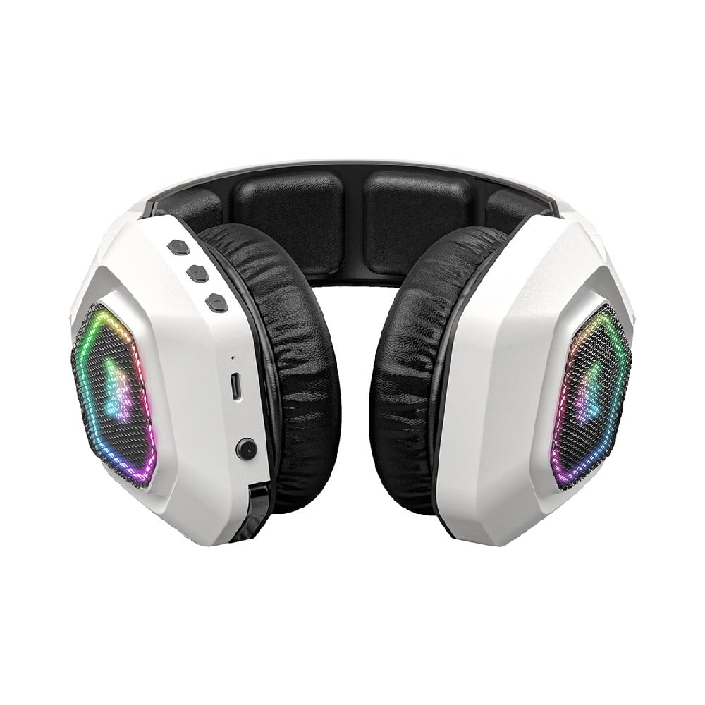 หูฟังเกมมิ่ง Onikuma Gaming Headset Kumong B100 Bluetooth 2.4G Wired 3 Mode White