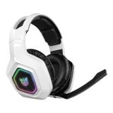 หูฟังเกมมิ่ง Onikuma Gaming Headset Kumong B100 Bluetooth 2.4G Wired 3 Mode White
