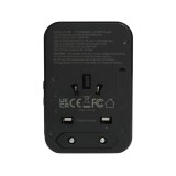 หัวแปลงปลั๊กไฟ Uvolt Universal Travel 70W Dual UVTA-09 Black
