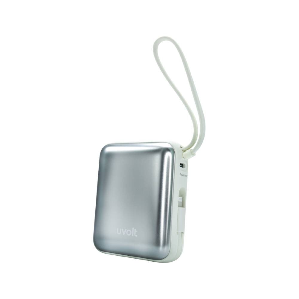 พาวเวอร์แบงค์ UVolt 10000 mAh Super Mini Fast Charging 35W UVP10C-05 Silver (CCC)
