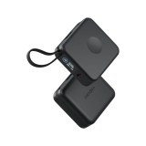 พาวเวอร์แบงค์ Energea 10000 mAh Wireless Built-in Cable Magpac Mini Plus Black (CCC)