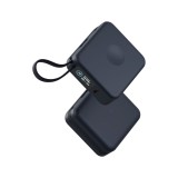 พาวเวอร์แบงค์ Energea 10000 mAh Wireless Built-in Cable Magpac Mini Plus Blue (CCC)