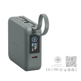 พาวเวอร์แบงค์ Energea 10000 mAh Wireless Built-in Cable Magpac Mini Plus Sage (CCC)