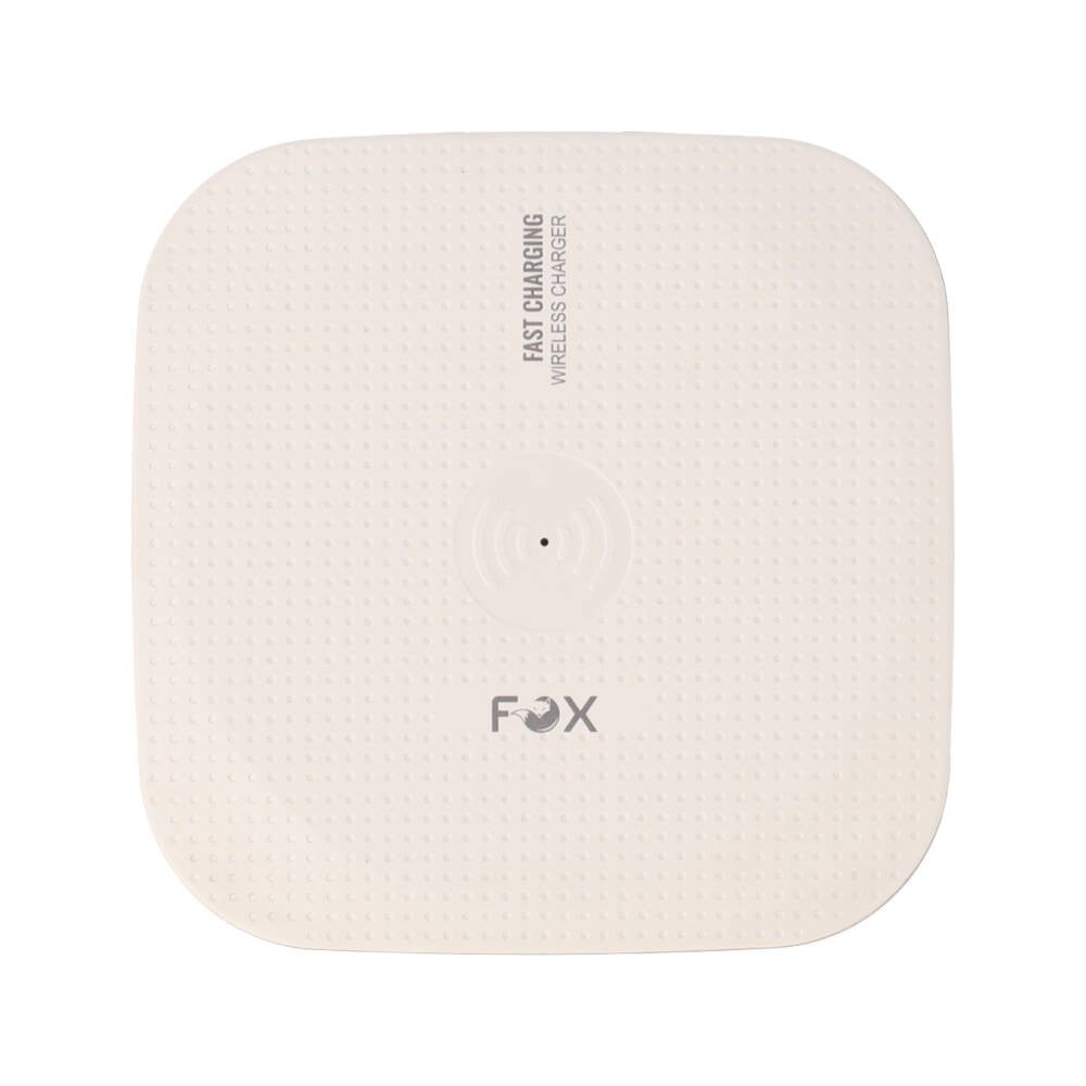 ที่ชาร์จไร้สาย FOX HaloPad 15W Wirelss Fast Charging White