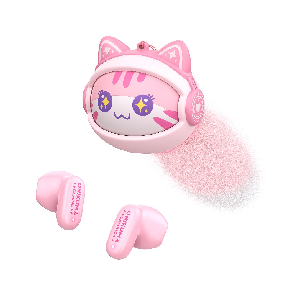 หูฟังเกมมิ่ง Onikuma TX603 TWS Pink