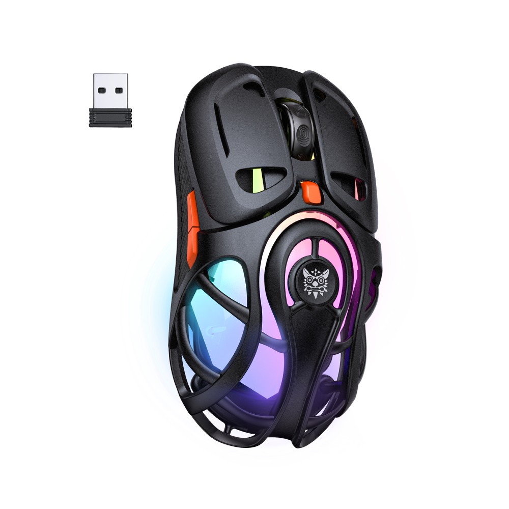 เมาส์เกมมิ่ง Onikuma DM02 Tri Mode Black
