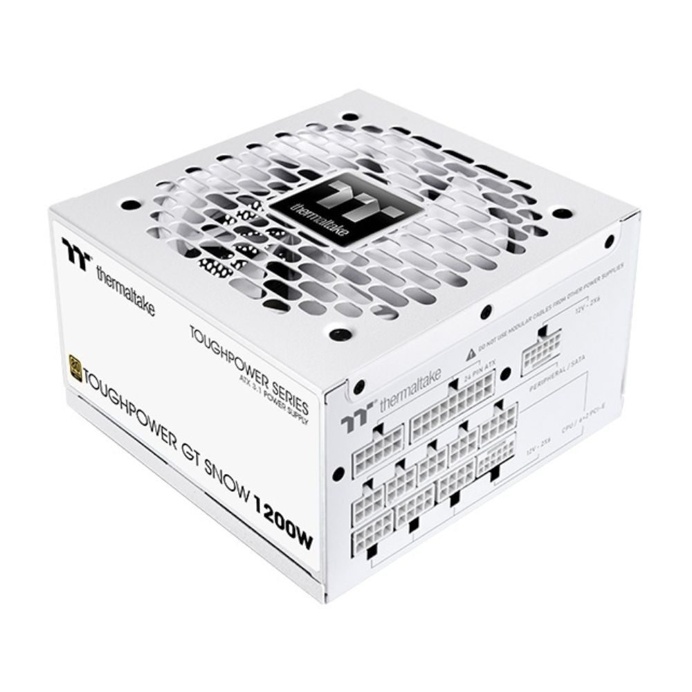 พาวเวอร์ซัพพลาย THERMALTAKE TOUGHPOWER GT Snow 1200Watt 80 Plus Gold (PS-TPT-1200FNFAGE-W)