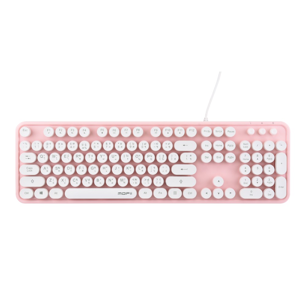 คีย์บอร์ด MOFii Sweet K Retro Pinkmilk