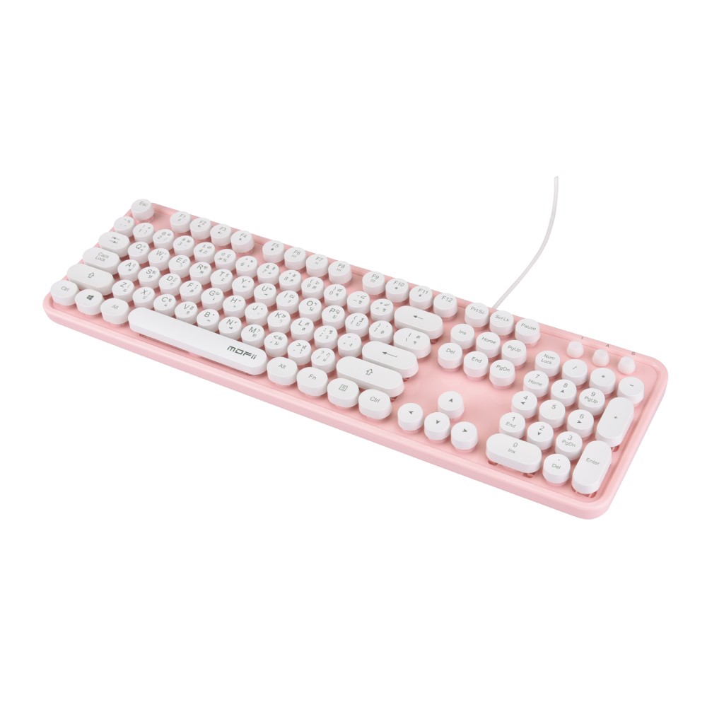 คีย์บอร์ด MOFii Sweet K Retro Pinkmilk