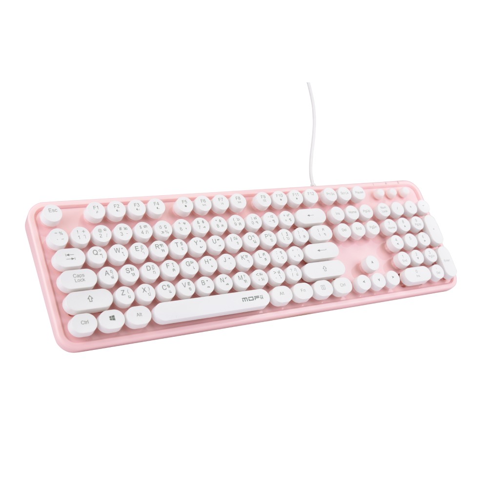 คีย์บอร์ด MOFii Sweet K Retro Pinkmilk