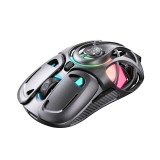 เมาส์เกมมิ่ง Onikuma DM02 Tri Mode Gray