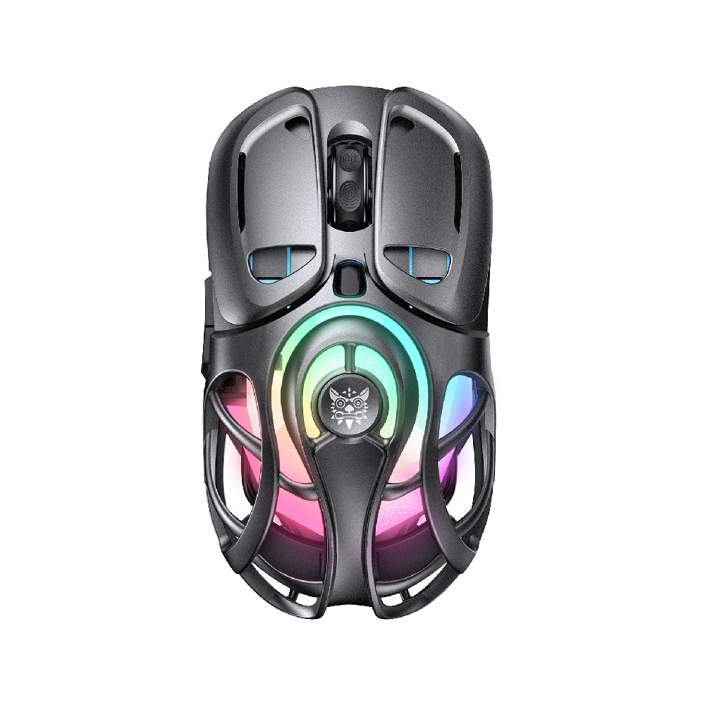 เมาส์เกมมิ่ง Onikuma DM02 Tri Mode Gray