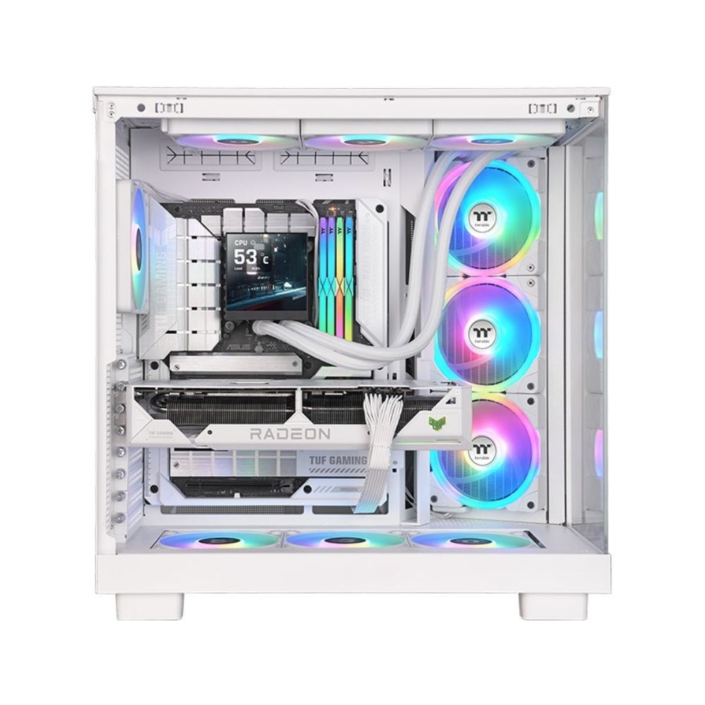 ชุดระบายความร้อนซีพียู THERMALTAKE MAGFloe 360 Ultra ARGB Sync AIO Liquid Cooler Snow Edition (CL-W433-PL12SW-A)