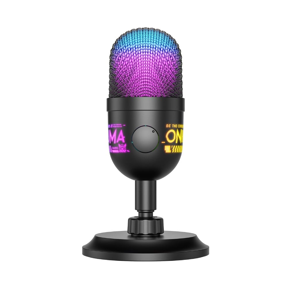 ไมโครโฟน Onikuma Microphone M930 USB Condenser RGB Black