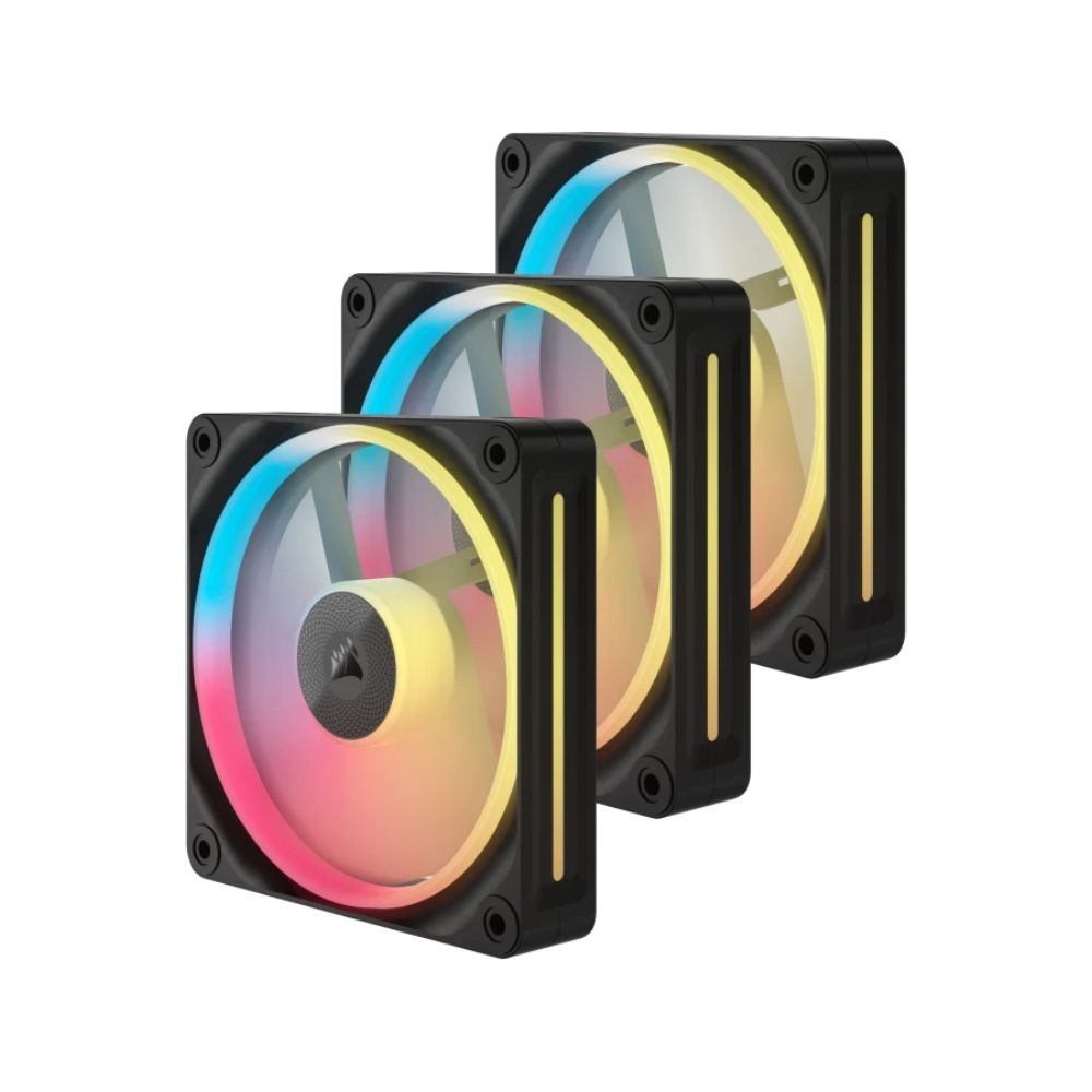 พัดลมคอม CORSAIR iCUE LINK LX120-R RGB 120mm PWM Reverse Fans Starter Kit (CO-9051050-WW)