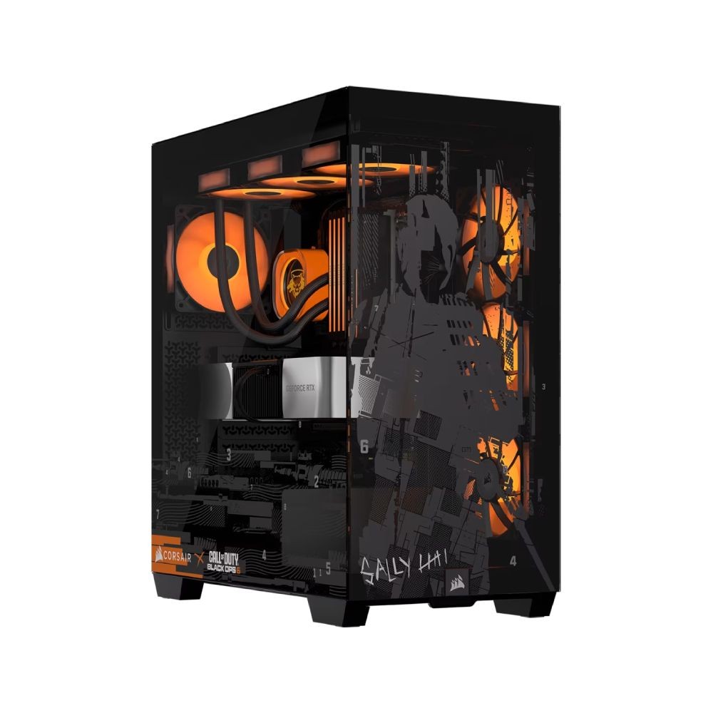 เคสคอมพิวเตอร์ CORSAIR 3500X CALL OF DUTY: Black OPS 6 Edition (CC-9011276-COD)