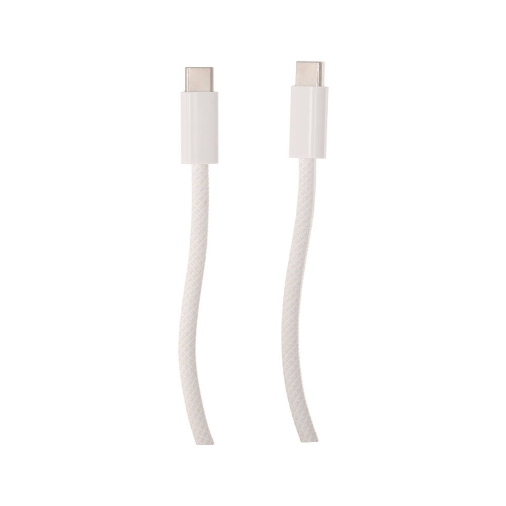 สายชาร์จ Blue Box USB-C to USB-C 240W Super Fast Charge Knitting White (BB-C07)