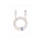 สายชาร์จ Blue Box USB-C to USB-C 240W Super Fast Charge Knitting White (BB-C07)