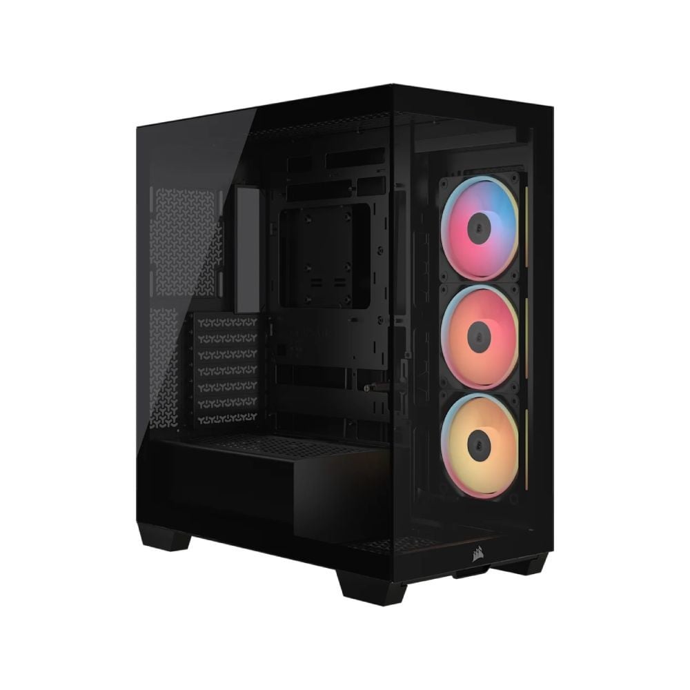 เคสคอมพิวเตอร์ CORSAIR 3500X LX-R RGB iCUE LINK Mid-Tower Black (CC-9011324-WW)