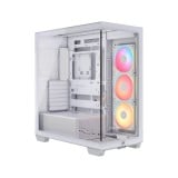 เคสคอมพิวเตอร์ CORSAIR 3500X LX-R iCUE LINK Mid-Tower White (CC-9011325-WW)