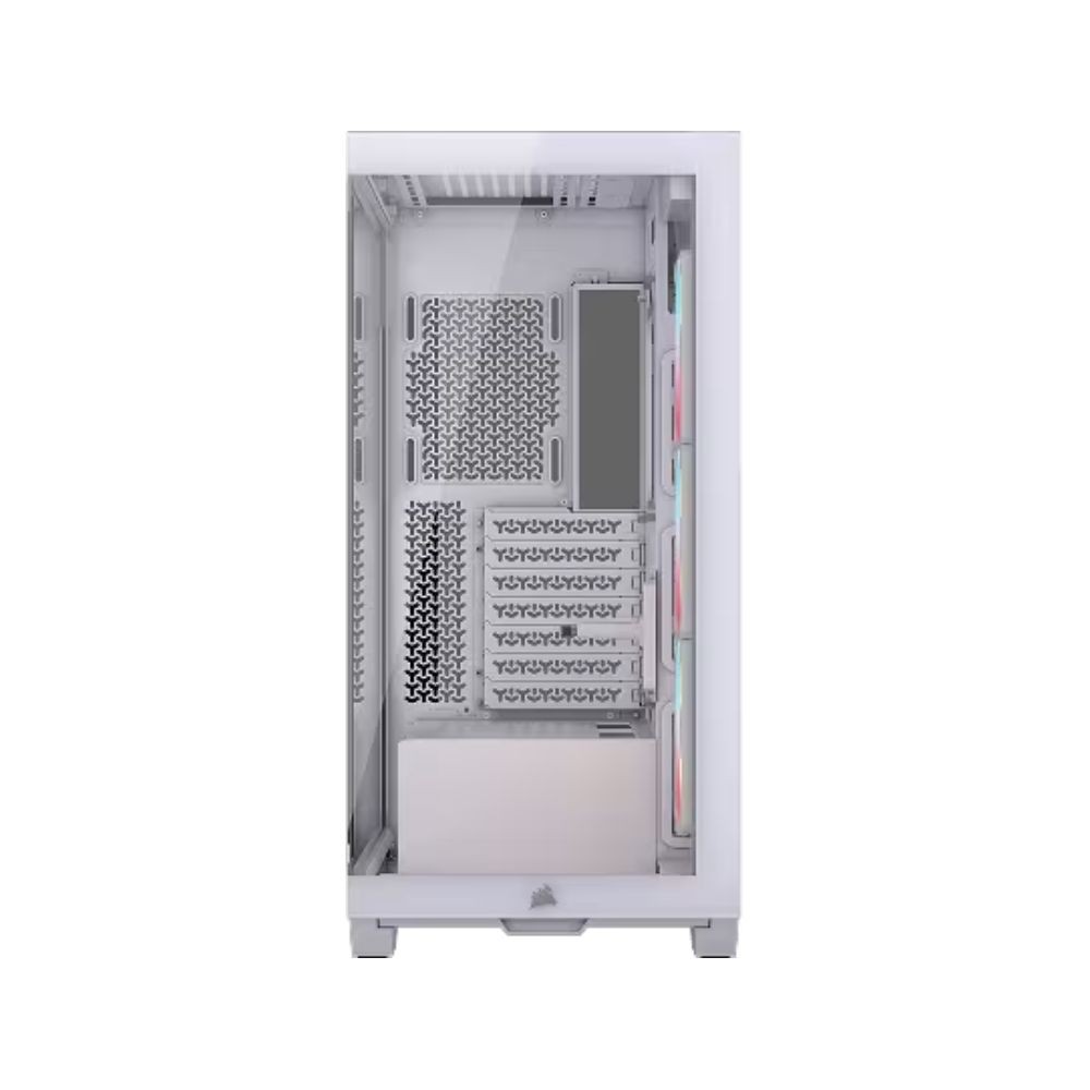 เคสคอมพิวเตอร์ CORSAIR 3500X LX-R iCUE LINK Mid-Tower White (CC-9011325-WW)