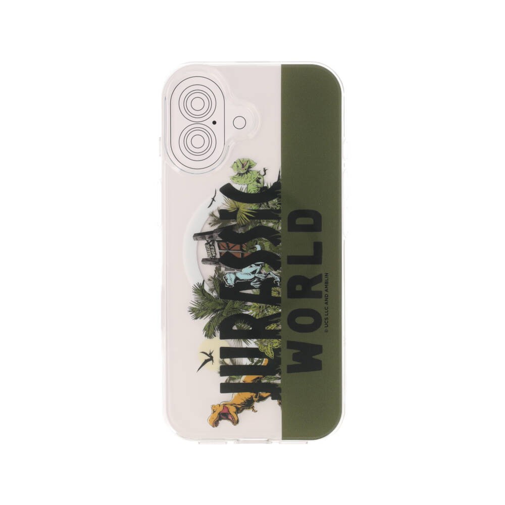 Jurassic World x TECHPRO เคส iPhone 17 JW JURASSIC WORLD