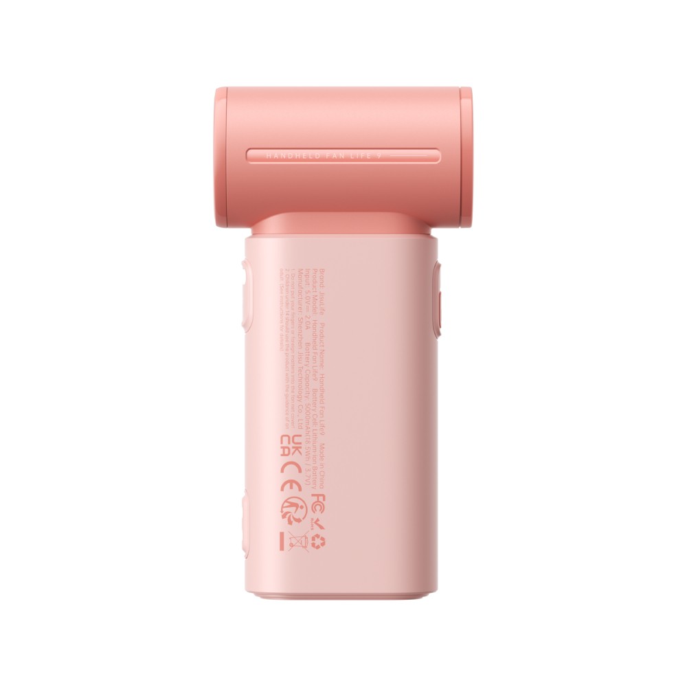 พัดลมพกพา Jisulife Life9 Handheld Fan 3,600 mAh Pink