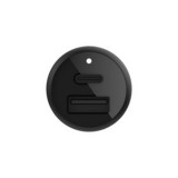 Belkin Car Charger 1 USB-A (12W) / 1 USB-C (20W) Black (CCB003btBK)