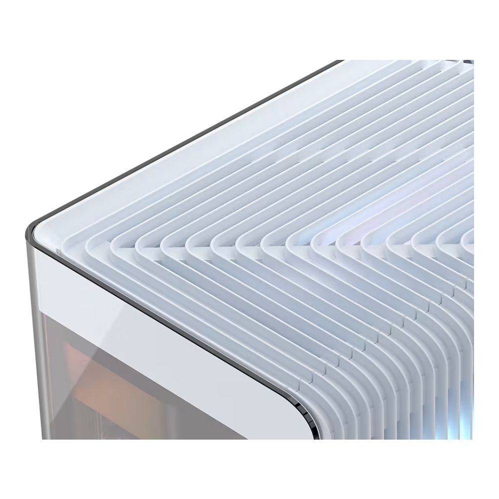 เคสคอมพิวเตอร์ CORSAIR FRAME 4500X RS-R ARGB Panoramic Glass Mid-Tower White (CC-9011315-WW)