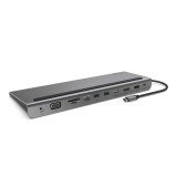 Belkin Port Hub Connect Type-C HUB 11-in1 Multiport Dock with Power Pass-Thru 100W