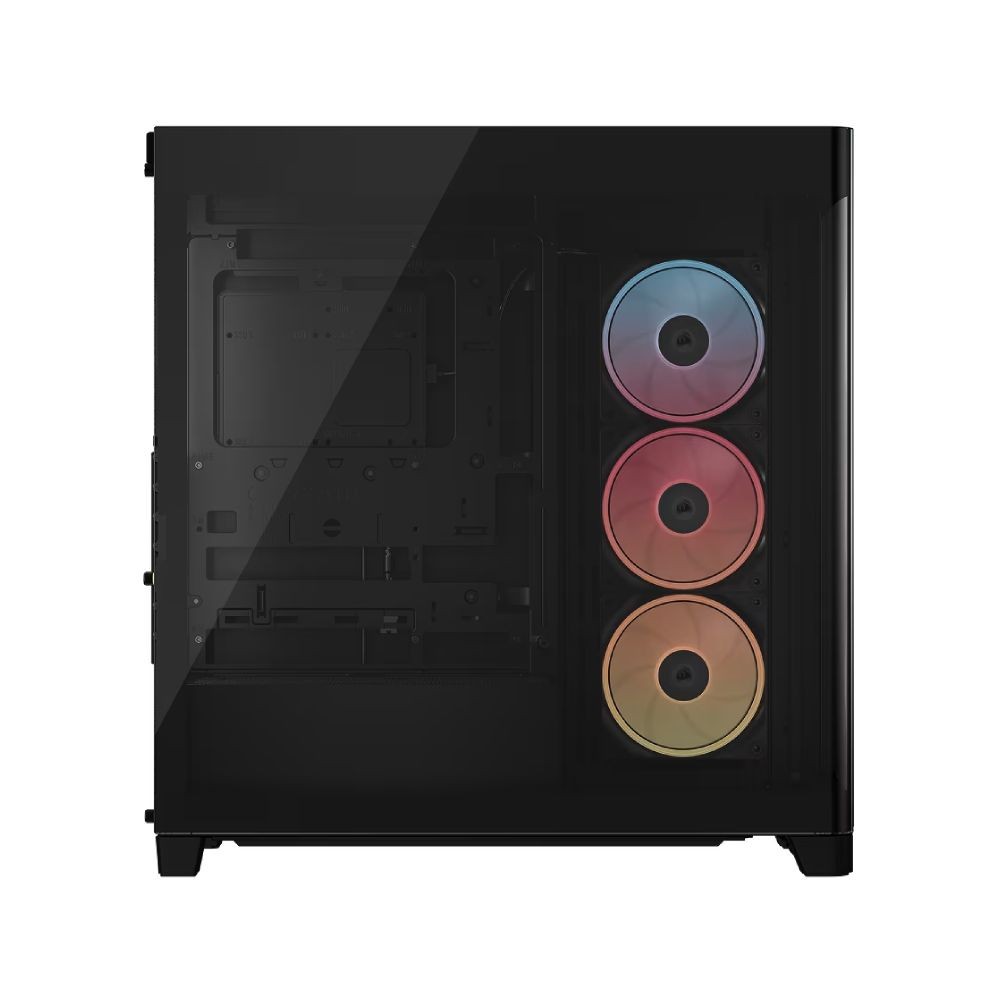 เคสคอมพิวเตอร์ CORSAIR FRAME 4500X LX-R RGB iCUE LINK Panoramic Glass Mid-Tower Black (CC-9011316-WW)