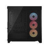 เคสคอมพิวเตอร์ CORSAIR FRAME 4500X LX-R RGB iCUE LINK Panoramic Glass Mid-Tower Black (CC-9011316-WW)